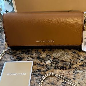 MICHAEL KORS❤️ Women's MK Convertible Wallet on Chain/Cross-body~NWT